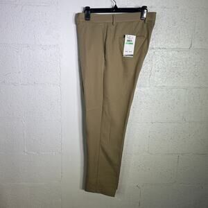 Perry Ellis Portfolio Men's Modern-Fit Twill Pants - elmwood 34x29 $95